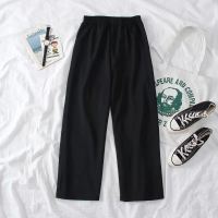 薄款黑色 S 建议70-80斤 冬季加厚加绒女装初中学生12宽松休闲裤13岁少女孩15保暖阔腿裤子