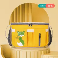 黄色 婴儿推车挂包多功能通用大容量溜娃童车收纳储物袋bb车伞车置物架