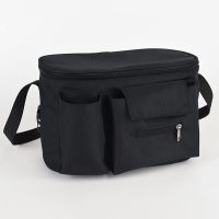 纯黑色 婴儿车挂包挂袋遛娃神器收纳包袋大容量多功能储物包便携宝宝推车