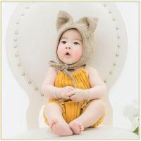 35帽子连体衣 百天周岁左右 百天宝宝摄影服装帅气儿童拍照衣服周岁女童套装影楼男写真服夏款