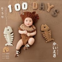 BT36-20C 1# 百天照(65cm以下宝宝) [租借]满月百日宝宝拍照摄影衣服道具背景可爱创意百天主题服装