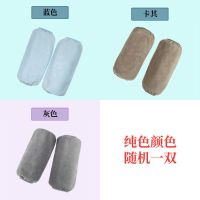 简约纯色[颜色随机一双] 秋冬款加绒长款套指袖套户外骑行保暖工作办公防脏学生可爱护袖