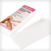 100片脱毛纸(无纺布)粉色 BlueZOO100G天然脱毛滚珠脱毛蜡四肢身体脱毛热蜡机蜜蜡脱毛蜡条