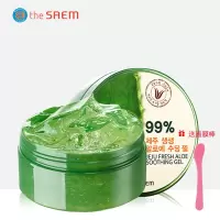 The Saem/得鲜韩国99%芦荟凝胶面膜面霜 保湿淡化痘印面膜高补水