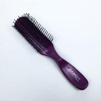 款1紫红色 排骨梳子卷发梳子 按摩梳滚梳家用美发造型梳子化妆梳头梳