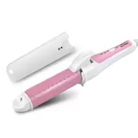 粉色 科门直发卷发神器两用夹板电卷卷发棒不伤发卷发器大卷烫发直发器