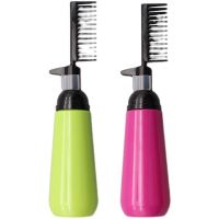 1个装(颜色随机) 染发梳子瓶工具魔法梳染头发家用带瓶子焗油懒人一梳黑染膏瓶