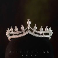 HG0141[银色]单皇冠 简装 新娘皇冠女十八岁结婚头饰韩式公主生日发饰婚纱配饰女王头冠超仙