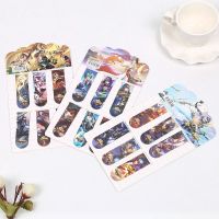 王者荣耀六片(3套图案随机) 磁性书签创意 小清新学生用 古风卡通可爱磁铁书签 学习文具书夹