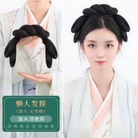 懒人发箍款六[无发箍] 古装汉服假发包古风发髻发型女全头套一体式假发懒人发箍手残百搭