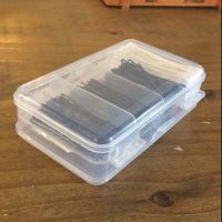 小号双面10格 发夹卡子收纳盒化妆师专用耳环美妆塑料美容院发卡饰品盒盒子多功