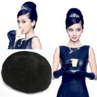 小号 新款假发垫发球影楼古装新娘结婚造型发包全发丝随意揉捏发球