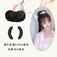 组合二 明制发髻套装仙女古装假发发碗造型发包演出汉服百搭假发包