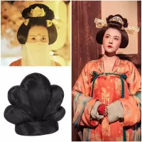 南瓜发包 汉服假发古风古装垫发后脑勺南瓜发包盘发造型发髻唐风宋制贵妃女