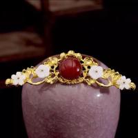 款式一 汉服头饰流苏步摇古风圣母光环仙女头箍懒人发箍日常短发古装配饰