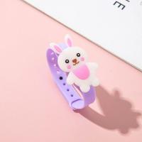 小白兔 闪光驱蚊神器防蚊虫手环夏天旅游儿童成人随身便携植物精油贴