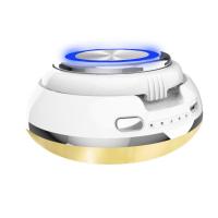 白金色 蒂美娜袖珍美容仪射频导入仪光子嫩肤仪V脸热敷按摩清洁提拉紧致