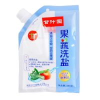 果蔬洗盐1袋 [甘汁园]果蔬洗盐350g清洗水果蔬菜盐去农残留家庭厨房好帮手