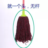 拖把头(圆气流纺) 纳米毛巾超细纤维毛巾条拧干圆头墩布气流纺吸水布条家用地拖拖布