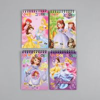 索菲亚公主 一本随机发 韩版时尚炫彩涂画本 公主炫彩儿童刮刮画DIY手工刮画本减压神器