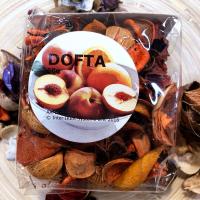 橙色(桃子橙子味) [宜家]多夫塔天然植物干花香包衣柜去味汽车除异味香料香薰