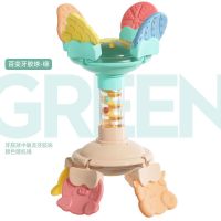 牙胶变形球[可变4个造型] []多功能安抚牙胶变形球 婴儿玩具抚触球新生儿0-1岁宝宝牙胶磨牙棒婴儿安抚摇铃手抓球