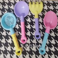 小号4件套 儿童沙滩玩具套装铲子挖沙土桶宝宝小桶玩沙子工具男孩大号沙滩铲