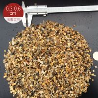 小石子0.3-0.6cm(五斤装) 天然鹅卵石雨花石原石鱼缸内装饰石头多肉铺面花盆盆栽彩色小石子