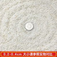 50斤白石子0.2-0.4cm 50斤白色石子石头大鹅卵石庭院铺路铺地小白石头园林枯山水白石子