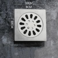 浅水款(亏本跑量)单用 304不锈钢防臭防虫芯地漏浴室下水道洗衣机三通铜芯特厚加厚地漏