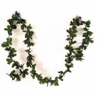 2米加密杜鹃叶藤 仿真杜鹃花玫瑰花藤条绿叶花藤藤蔓假花绢花空调管燃气管婚庆装饰