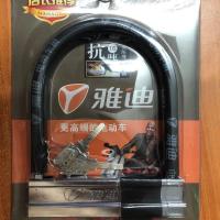 雅迪电动车防盗锁具摩托车锁电瓶车锁抗液压剪锁具U型车锁Y80