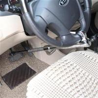 AB-2003锁 安邦伸缩式汽车锁具车用防盗锁汽车离合锁刹车锁油门钩锁通用