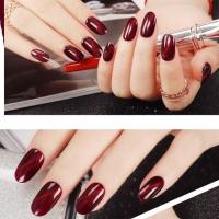 纯猫眼圆头 大号 手工猫眼系列美甲可穿戴可拆卸假指甲片美甲贴片成品全贴光疗美甲