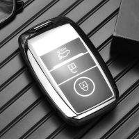 黑胶 起亚 智能K5 A款 极光银 单壳 起亚钥匙包K3钥匙套K5智跑kx5狮跑kx3福瑞迪K4 k2钥匙扣壳