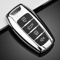 黑胶款[太空银]单壳 哈弗汽车钥匙套m6第三代21款哈佛h6包H2S扣f7x壳F5初恋H4大狗H7