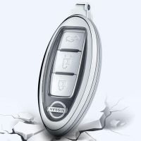 单壳A款(月光银) 适用于日产钥匙套轩逸新奇骏阳光逍客蓝鸟天籁骐达楼兰钥匙包套