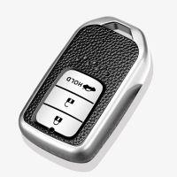 本田三键尾箱键[皮纹款] 极光银单包 2020款本田凌派钥匙套锐混动1.5L专用19款广汽本田凌派高档男女扣