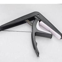 黑色塑料款 吉他变调夹功能二合一民谣吉他塑料变调夹锌合金可起弦钉吉他配件