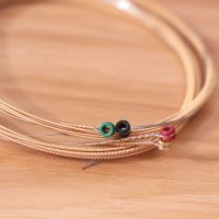 达达里奥 ez890黄铜 吉他弦 伊利克斯琴弦民谣吉他弦Elixir木吉他磷铜覆盖弦一套6根