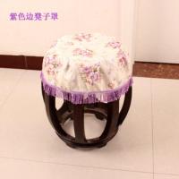 凳子罩 古筝罩防尘罩田园风古筝套琴披古筝盖布棉质布艺防滑套古典通用款