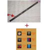 紫竹横笛G调+赠品 初学紫竹笛子民族乐器送笛膜吊穗成人学生初学演奏横笛紫竹笛直笛