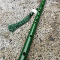 G调/配件 乐器一节绿色笛子初学练吹苦竹横笛古风优雅学生竹笛