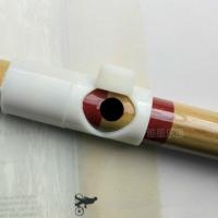 白色小号吹嘴(适用于G调)送保护器 无赠品 吹嘴 笛子吹嘴 竹笛送保护器 笛子辅助吹嘴 笛子辅助演奏乐器配件