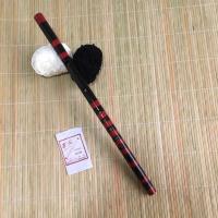 黑笛➕笛膜 笛子玉笛古风白玉舞蹈忆故人道具汉服不锈钢无膜孔小竹随身迪学