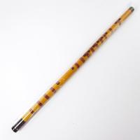 黄色笛+笛膜+小册+中国结 G调 笛子横笛 古风 竹笛子 4年老竹 音色好 易吹响 竹笛笛子初学