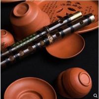 G调+赠品/戁 ZZF**[装好试音发货] 特价紫竹笛双节笛 演奏笛子 初学者横笛 精制梆笛G调F调D调笛