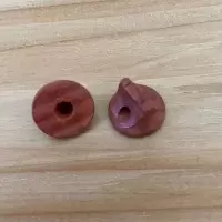 紫檀琴码一个 二胡配件紫檀二胡琴码考级演奏二胡码紫檀木手工打磨二胡码一个装