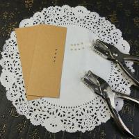 直径3mm打孔器 手动金属打孔器手工diy书签打洞器迷你圆孔3mm6mm文具装订打孔机