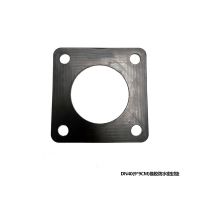 DN40(9*9CM)橡胶防水密封垫 程力中联洒水车方形法兰密封垫配件油罐车橡胶垫水泵腈橡胶密封垫